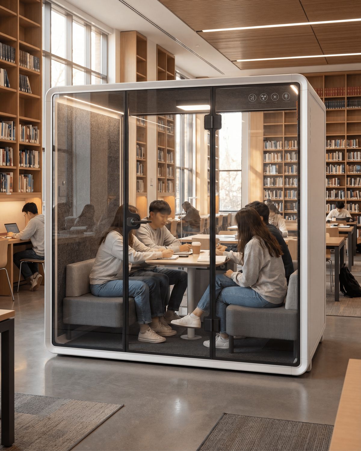 Open Office Cabin Pods